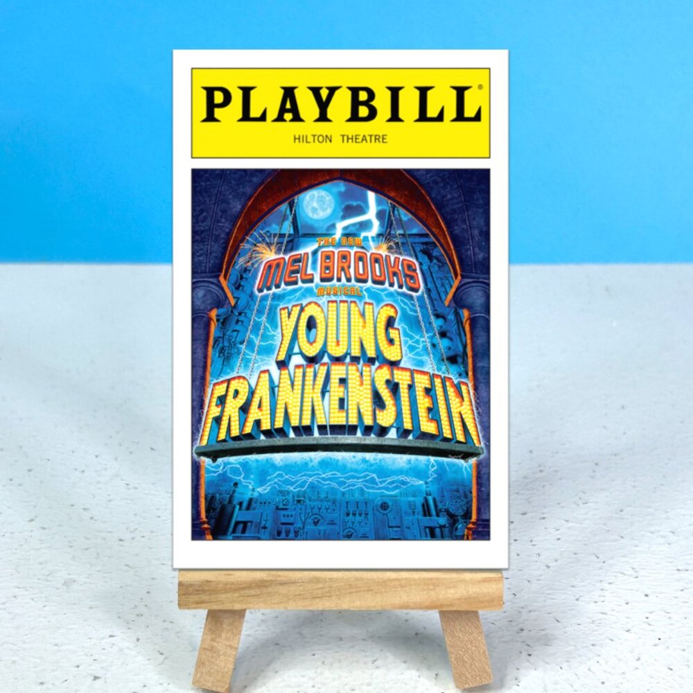 Young Frankenstein Broadway Musical Playbill‎ Refrigerator Fridge Locker Magnet